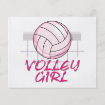 Talsalvemädchen-Volleyballentwurf Flyerbedruckung