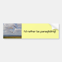 Tandemgleiten Auto Sticker