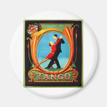 Tango-Tänzer Magnete