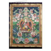 Tanka von Padmasambhava, ANZEIGE c.749 Grußkarten