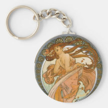 Tanz (1898), schöne Kunst Nouveau Alphonse Mucha Schlüsselband