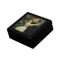 Tanz bei Bougival durch Renoir, Vintager Impressio Geschenkbox