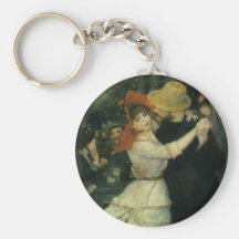Tanz bei Bougival durch Renoir, Vintager Impressio Schlüsselband