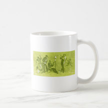 Tanz dance kaffeetasse