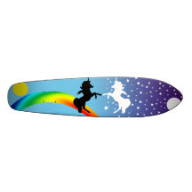 "Tanz der Einhörner " Skateboardbretter