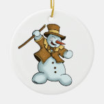 Tanzen-Schneemannverzierung Weihnachtsbaum Ornamente