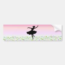 Tanzen unter die Sterne - rosa Sonnenuntergang Autosticker