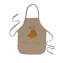 Tanzenchic-Häschen-Entwurfs-Baby-Schürze