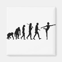 Tanzengeschenke für Ballett und moderne Tänzer Magnets