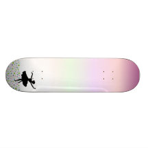 Tänzer unter den Sternen am rosa Sonnenuntergang Individuelle Decks