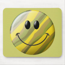 Tarnungs-Smiley Mousepad