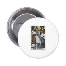 Tarot Der Turm The Tower Anstecknadel