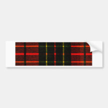 Tartan färbt Brodie die MUSEUM Zazzle Geschenke Autosticker