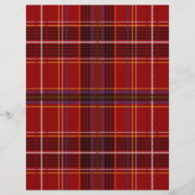 Tartan-Gewebe-Beschaffenheit Individuelle Flyer