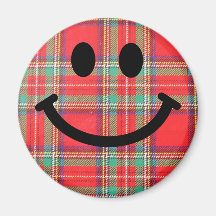 Tartanscottish-smiley Magnete