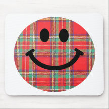 Tartanscottish-smiley Mauspad