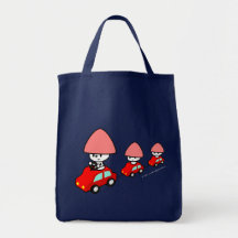 Tasche - Auto mit kleinen Autos