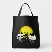 Tasche - RiceBall Samurai GEGEN Skelett