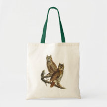 Tasche: Virginia-Uhu durch John James Audubon