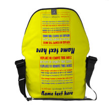 Taschen-Rickshaw über 40 Schablonen-Farben fertige Kurier Tasche