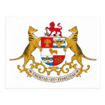 Tasmanien-Wappen Postkarte