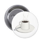 Tasse Kaffee - Knopf Anstecknadelbutton