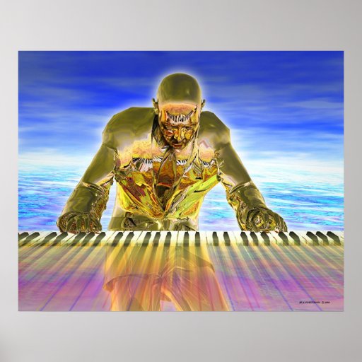 Tastatur-Magie Plakatdruck