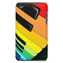 Tastatur-Musik-Party-Farben iPod Touch Cover
