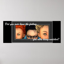"Tat Sie haben überhaupt das Gefühls-" Plakat