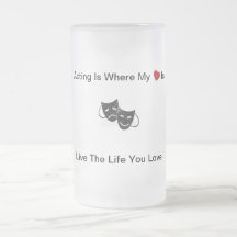 Tat, wo mein Herz ist Kaffeehaferl