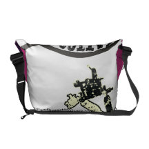 Tätowierungs-Fisch-Tasche Kuriertasche