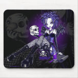 Tätowierungs-Schädel-Engel Mousepad "Gabriella" Go