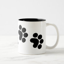 Tatzendruck-Kaffeetasse