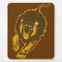 Tau der Löwen Mousepad (Gold)