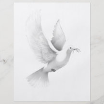 Taube Flyerbedruckung