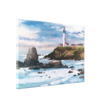 Tauben-Punkt-Leuchtturm eingewickelter Leinwand-Dr Galerie Falt Leinwand