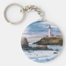 Tauben-Punkt-Leuchtturm Keychain Schlüsselband