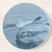 Tauchdelphin-Untersetzer