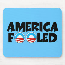 Täuschen-AntiObama Material Amerikas Mousepads