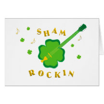 Täuschung Rockin Grußkarten