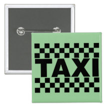 Taxi ~ Taxi ~ Auto für Miete Anstecknadelbuttons