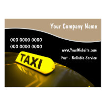 Taxi-Visitenkarten