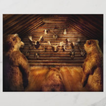 Taxidermy - Zuhause der drei Bären Bedruckte Flyer