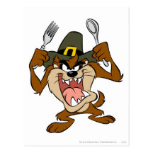 Taz hungrig postkarten