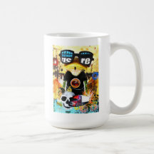 Taza Gingo frog action.