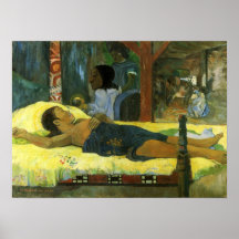 "Te Tamari kein Atua" - Paul Gauguin Druck Poster