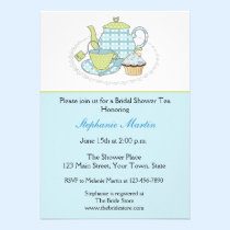 Tea Party Bridal Shower einladungen