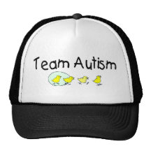 Team-Autismus (Küken) Netzkappe