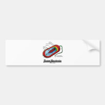 Team-Bakterien (Prokaryote) Auto Sticker