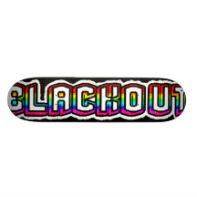 Team Black0ut Personalisierte Skateboarddecks
